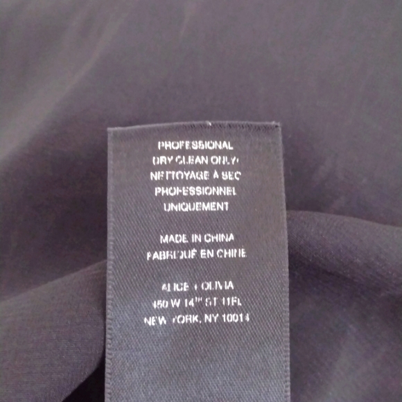 Alice & Olivia Black Striped Spaghetti Strap Midi Dress Size 0 - Picture 8 of 15